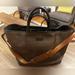 Coach Bags | Coach Leather Weaved "Rogue” Tote 38 - Unixex! | Color: Black/Brown | Size: Os