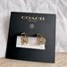 Coach Jewelry | Coach Nwt - Horse And Carriage Huggie Earrings | Color: Gold | Size: Os