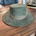 Anthropologie Accessories | Anthropologie Fedora | Color: Green | Size: Os