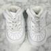 Nike Shoes | Baby Nike Force 1 Crib Shoes | Color: White | Size: 2bb