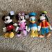 Disney Toys | Bnwt Limited Edition Disney 100 4-Pack Plush Set -Mickey, Minnie, Donald & Goofy | Color: Black/Blue | Size: One Size