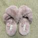 Jessica Simpson Shoes | Jessica Simpson Pink Fuzzy Home Slippers | Color: Pink/Purple | Size: 9