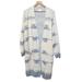 Jessica Simpson Sweaters | Jessica Simpson Womens Aztec Open Cardigan Sweater Size Xl Blue Gray Duster Nwt | Color: Blue/Gray | Size: Xl