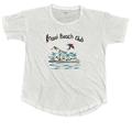 Madewell Tops | Euc - Madewell Whisper Cotton Maui Beach Club T-Shirt | Color: Black/White | Size: M