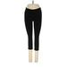 Active by Old Navy Leggings Skinny Leg Cropped: Black Solid Bottoms - Women's Size X-Small