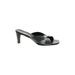 Cole Haan Heels: Black Solid Shoes - Women's Size 9 1/2 - Open Toe