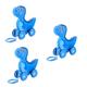 Toyvian 3 Pcs Animal Tractor Educational Toys for Kids Children Toys Durable Toy Attractive Toy Children’s Toys Wooden Playset Baby Walking Toy Wooden Pull along Toy Trailer Toy Wooden Toy