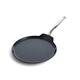 GreenPan Barcelona Hard Anodized Healthy Ceramic Nonstick 28 cm Pancake Pan, Flat Skillet Griddle, PFAS Free, Stainles Steel Handle, Extra Strong Scratch Resistant, Induction, Oven Safe, Black