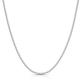 Sterling Silver Chain Necklace for Women, 2.0mm Thick 925 Sterling Silver Box Chain for Women Girls, 16" Length