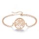 CELESTIA Tree of Life Bracelet Rose Gold Bracelets for Women 925 Silver Womens Bracelet Adjustable Mother Daughter Bracelets Mummy Auntie Bracelet Family Gifts for Women