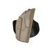 Safariland 7378 7TS ALS Concealment Paddle/Belt Loop Glock Holster Glock 20 Gens 1-4 FDE Brown 7378-383-552