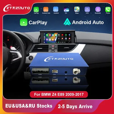 CarPlay sans fil pour BMW Z4 E89 2009-2018 EVO/CIC avec Android Auto Mirror Link AirPlay fonction