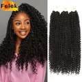 Extensions de cheveux ondulés au crochet pour femmes noires tresses Boho torsion de la passion