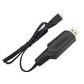 WLtoys-Chargeur USB de batterie au lithium 7.4V 2S câble pour SYMA X8C X8W MJX Xfemale RC X8G X6