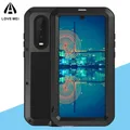 LOVE MEI-Coque de protection anti-choc en métal pour Huawei compatible modèles P20 P30 P40 P50