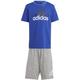 ADIDAS Kinder Sportanzug Essentials Logo und Set, Größe 116 in Blau