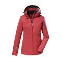 Killtec Funktionsjacke "KOS 133" mit abzippbarer Kapuze Damen coral pink, Gr. 52, Polyester, Jacke