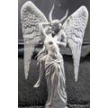 Gothic home Decor Baphomet Lilith Statue Gotik Dekoration luzifer Statue Deko Skulptur Satan Engel und Teufel