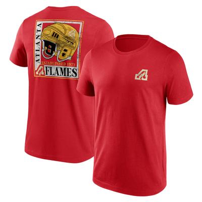 Atlanta Flames Fanatics Branded True Classics Helm-Grafik-T-Shirt – Herren Image