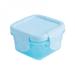 Small Storage Box Household Food Grade Thickened Sealed Pet Food Box Bait Fish Drug Jewelry Storage Box Multicolor Transparent Storage Box for Living Room Bedroom Kitchen(1.96*1.96*1.57in)