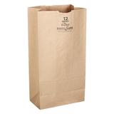 DURO BAG 70212 Grocery Bag,Brn,13-3/4"L,7-1/16" W,PK400