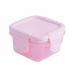 Small Storage Box Household Food Grade Thickened Sealed Pet Food Box Bait Fish Drug Jewelry Storage Box Multicolor Transparent Storage Box for Living Room Bedroom Kitchen(1.96*1.96*1.57in)