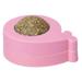 Chicmine Cat Chew Toy 360 Degree Rotating Teeth Cleaning Pet Treat Catnip Ball Edible Cat Lick Treats Toy Pet Toy