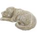 Pet Remembrance Gifts Dog Grave Stone Garden Pet Memorial Tombstone Statue Cat Dog Cemetery Decorative Statue (Dog) Outdoor Resin