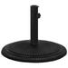 Umbrella Base Black 17.7 x17.7 x11.8 Cast Iron