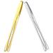 2 Pcs Kitchen Bread Tongs Picnic Grill Tongs Stainless Steel Food Tongs Bread Clip 304 Stainless Steel