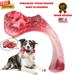 2024 Tomahawk Dog Chew Toys for Aggressive Chewers Indestructible Dog Chew Toys Nylon Beef Flavor Indestructible Dog Teething Toys for Large Dogs Teeth Cleaning and Training