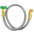 Water Hose Waterhose Metal Hose Flexible Stainless Steel Garden Hose Metal Garden Hose Extension Tube Flexible 304 Stainless Steel