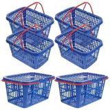 6 Pcs Hamper Baskets for Gifts Trolley Basket Fruits Picking Baskets Orchard Picking Basket Household Plastic