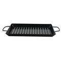 Grill Basket Nonstick Grill Topper with Holes BBQ Grill Trays Vegetable Grill Pans for Outdoor Grill Wok Grill Cookwares