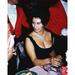 Sophia Loren with ample bust in low cut gown dining Hollywood 1960 s 8x10 photo