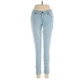 Free People Jeggings - Low Rise: Blue Bottoms - Women's Size 25