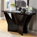 Brayden Studio® Irina 47.25 Console Table Wood in Black | 29.88 H x 47.25 W x 17.88 D in | Wayfair 5D162DE268E54652B2CA0D39D5B6C009