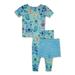 Character Toddler Boy Top Pants and Shorts Pajama Set 3-Piece Sizes 12M-5T