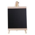 Desktop Message Blackboard Easel Chalkboard Kids Wood Writing Boards Collapsible