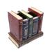 Pen Holder for Desk Desktop Classical Household Home Decor Redt Books Shape Retro Style Organizer