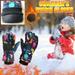 DAETIROS Winter Gloves Kids Thermal Skiing D Gloves Size Free