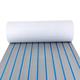 OUKANING 95 x24 Boat Flooring EVA Foam Decking Sheet Faux Teak Marine Mat Non-Slip Self-Adhesive Flooring Material