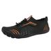 KaLI_store Mens Dress Shoes Men s Walking Shoes Jogging Tennis Footwear Fitness Road Running Fashion Sneakers Orange 8