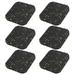 6PCS Rubber Treadmill Mat Sound Insulation Cushion Exercise Equipment Mat Fitness Damping