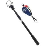 Callaway Golf Ball Retriever for Water Telescopic with Dual-Zip Headcover Black 15 Feet