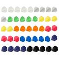 45pcs/SET Solid Color Dart Wings Standard Dart Flight Dart Bulk Sweat Suit Bulk Toys Iron Flights Metal Tip Dart Outdoor Toys Dart Board Accessories Shot Magnetic The Board