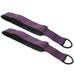 Pilates Yoga Ankle Buckle 2 Pcs Stretch Strap Fitness Equipment Strength Training Gym Belt Polyester Cotton Purple
