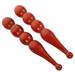 2 Pcs Acupuncture Stick Feet Massager Massage Stick Wood Massage Stick Roller Percussion Massager Pressure Point Tool