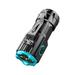 SGCYLOWQ Outdoor LED Aluminum Alloy Magnetic Clamp Cap Multifunctional Intelligent Charging Portable Ultra Bright Flashlight Camping Gear