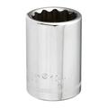 1 Pc Crescent 18 Mm X 1/2 In. Drive Metric 12 Point Standard Socket 1 Pc